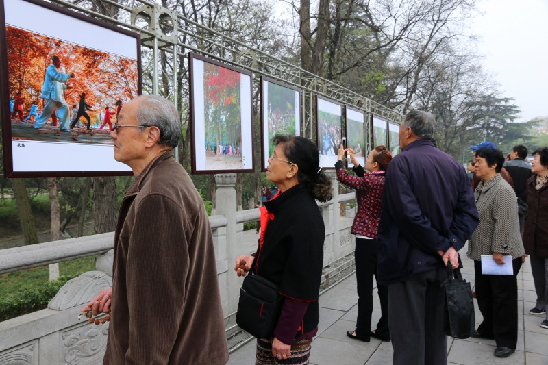 市民兴趣兴趣盎然的参观展览（王娟） (12)